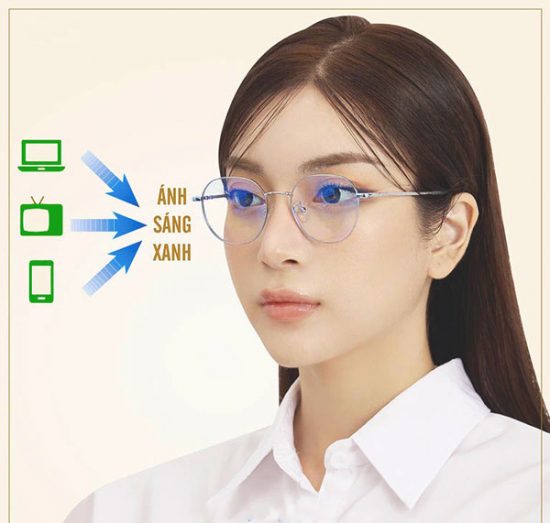 kính chống ánh sáng xanh